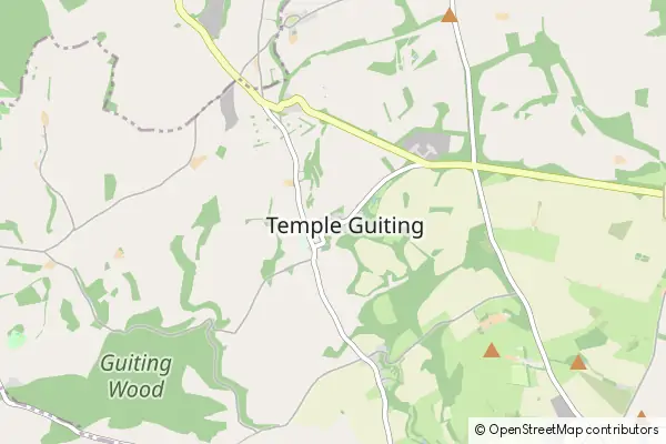 Mapa Temple Guiting