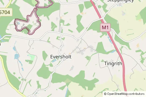 Mapa Eversholt