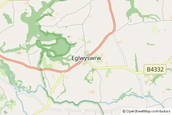 Mapa Eglwyswrw