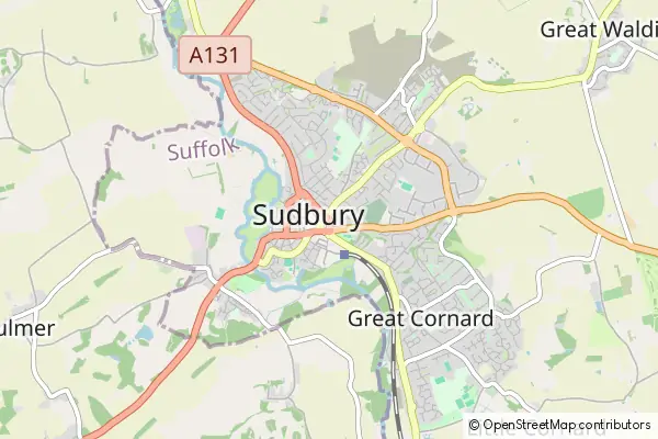 Mapa Sudbury