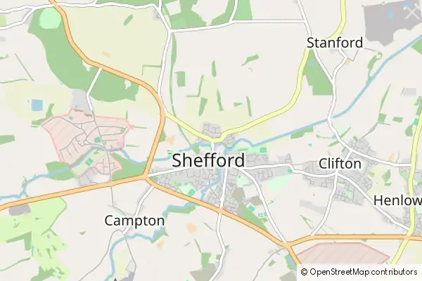 Mapa Shefford