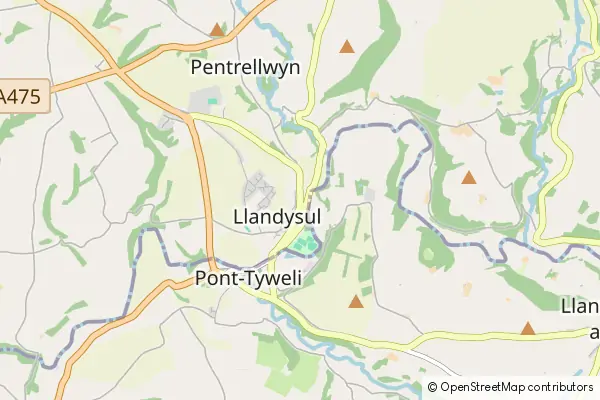 Mapa Llandysul