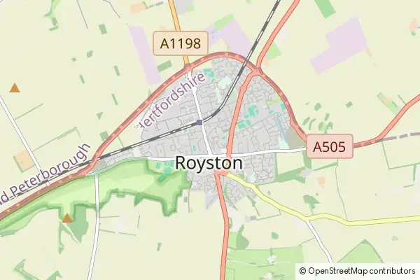 Mapa Royston