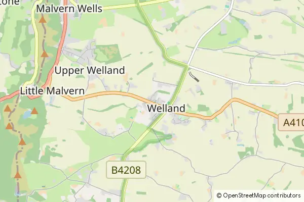 Mapa Welland