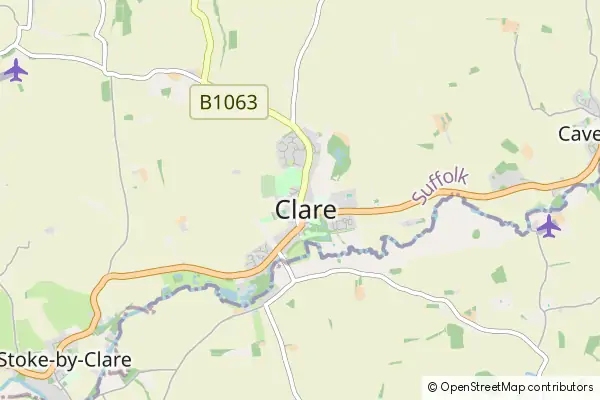 Mapa Clare