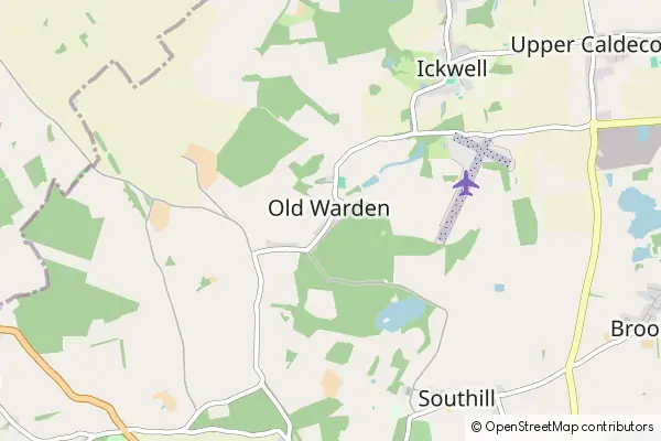 Mapa Old Warden