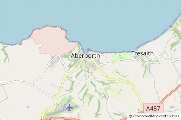 Mapa Aberporth