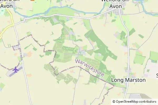 Mapa Dorsington