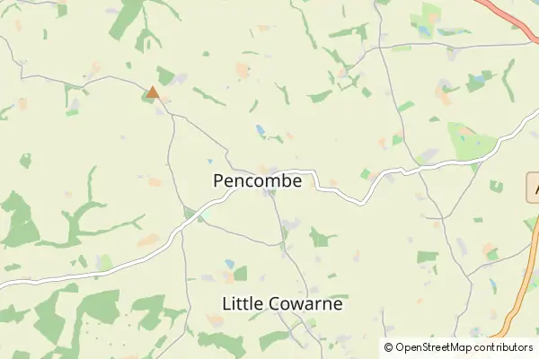 Mapa Pencombe