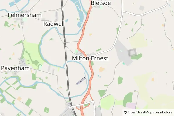 Mapa Milton Ernest