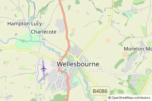 Mapa Wellesbourne Hastings