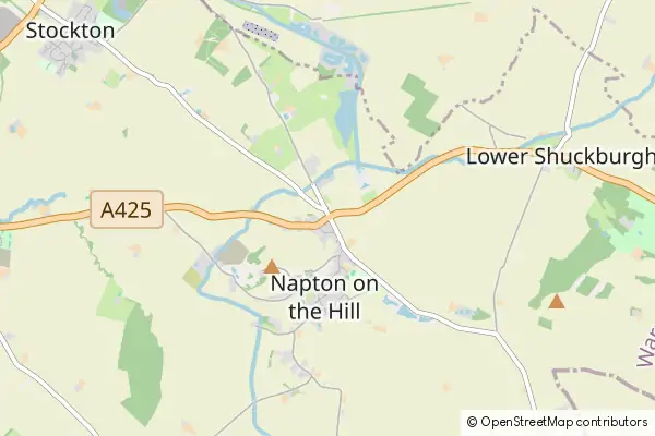 Mapa Napton-on-the-Hill