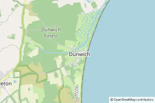 Mapa Dunwich