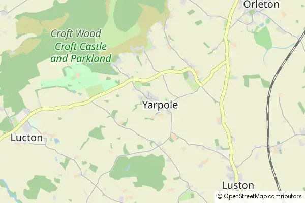 Mapa Yarpole