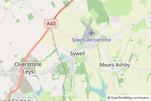 Mapa Sywell