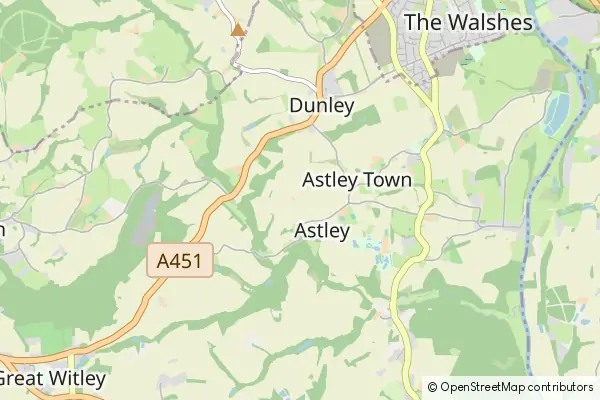 Mapa Astley