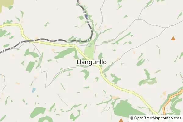 Mapa Llangunllo