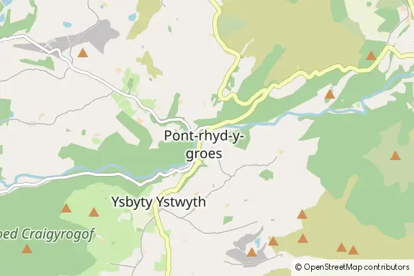 Mapa Pont-rhyd-y-groes