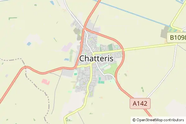 Mapa Chatteris
