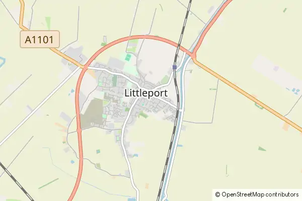 Mapa Littleport