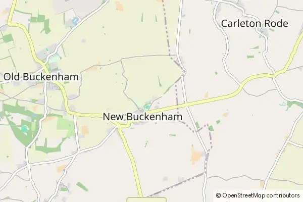 Mapa New Buckenham