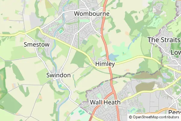 Mapa Himley