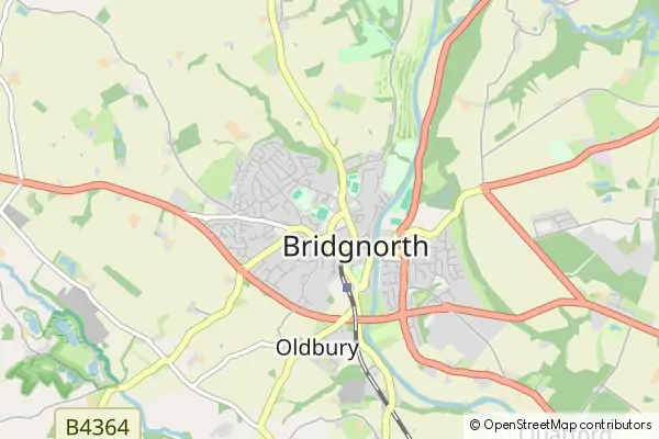 Mapa Bridgnorth