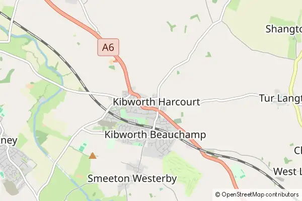 Mapa Kibworth