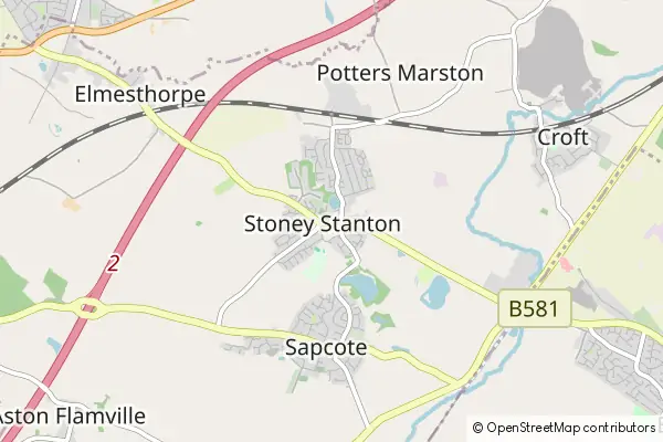 Mapa Stoney Stanton