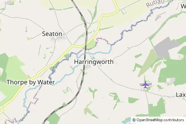 Mapa Harringworth