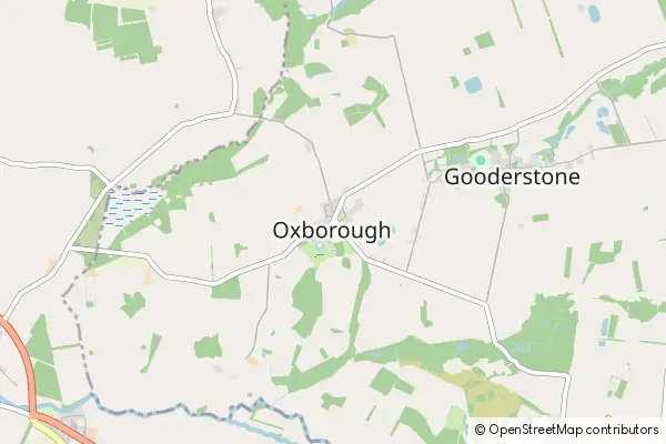 Mapa Oxborough