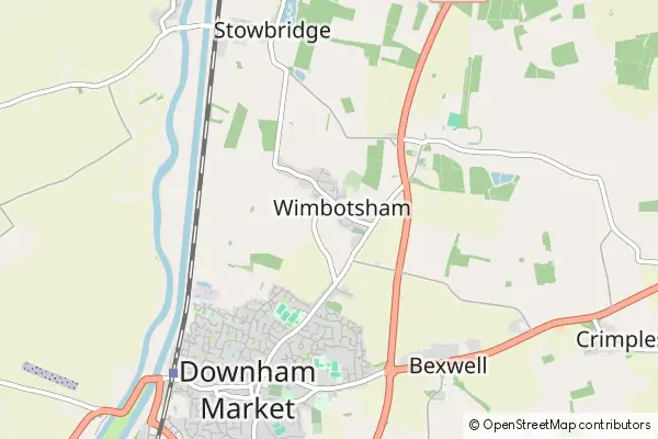 Mapa Wimbotsham