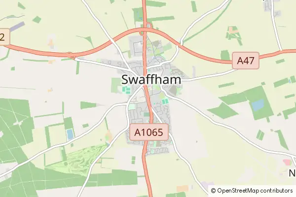 Mapa Swaffham