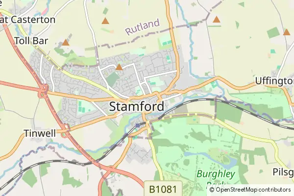 Mapa Stamford