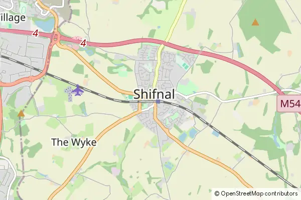 Mapa Shifnal