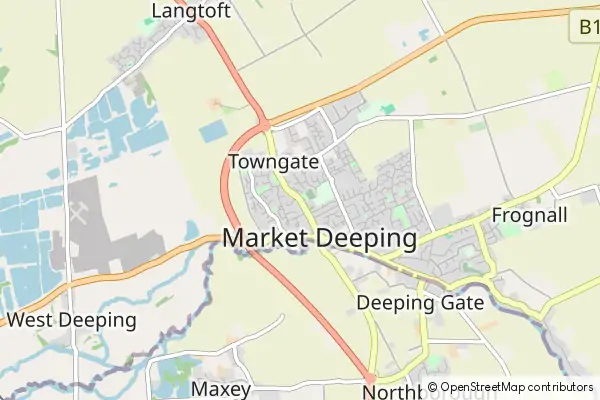 Mapa Market Deeping