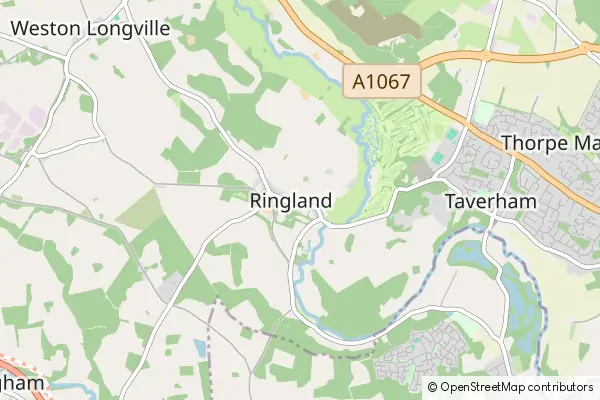 Mapa Ringland