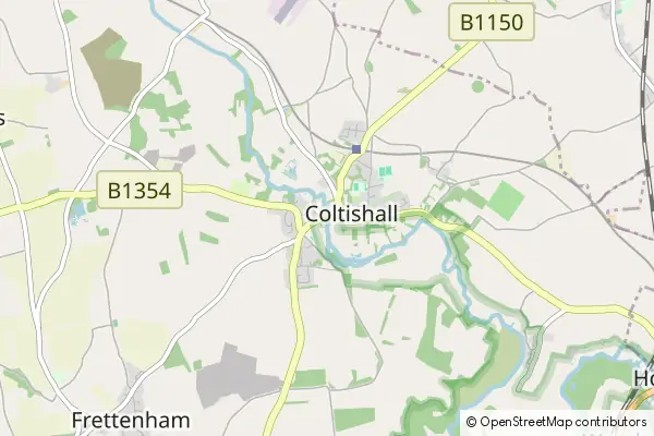 Mapa Coltishall