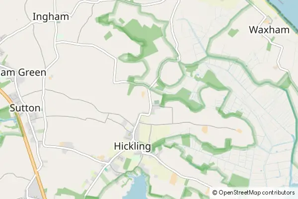 Mapa Hickling