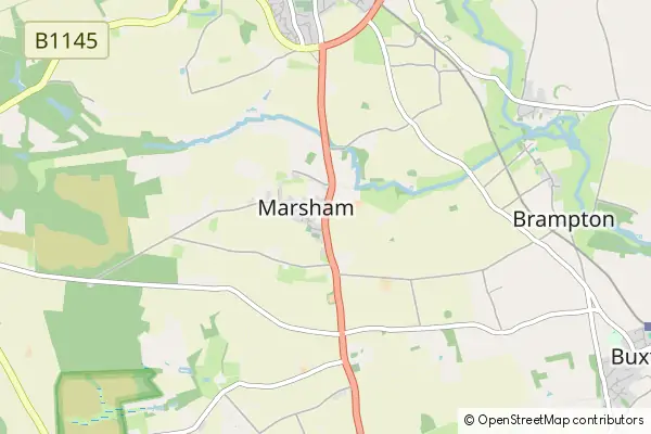 Mapa Marsham