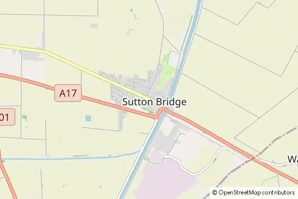 Mapa Sutton Bridge