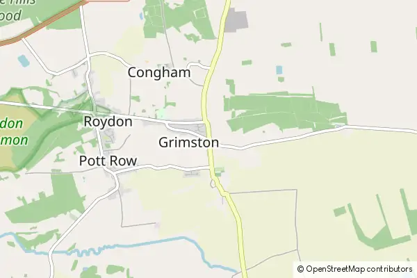 Mapa Grimston