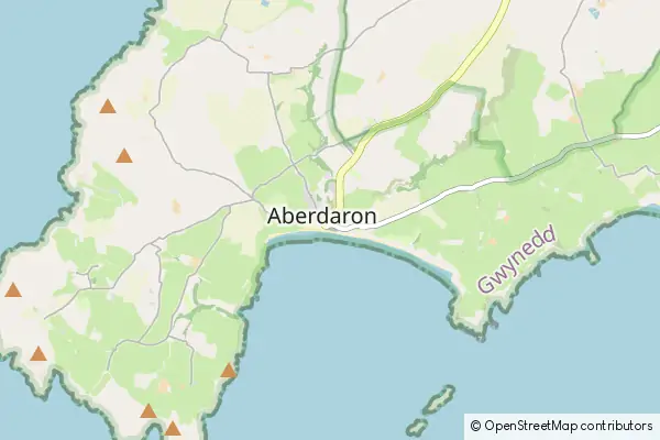 Mapa Aberdaron