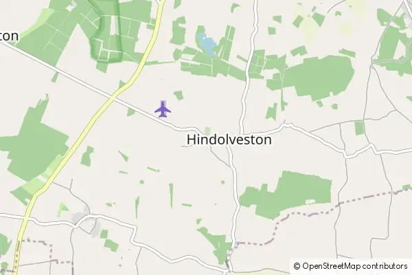 Mapa Hindolveston