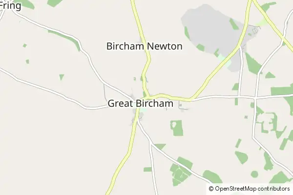 Mapa Great Bircham