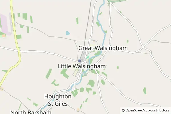 Mapa Walsingham