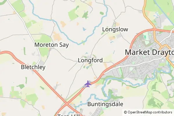 Mapa Longford