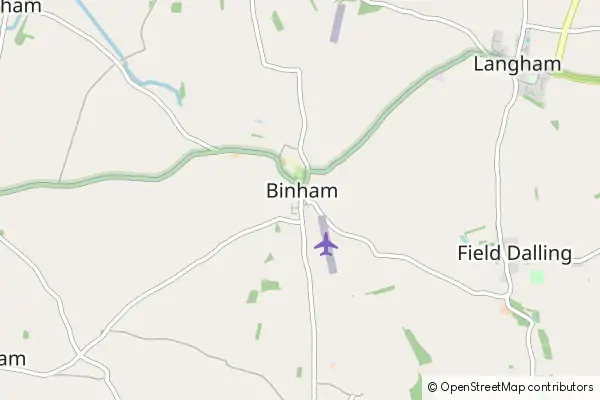 Mapa Binham