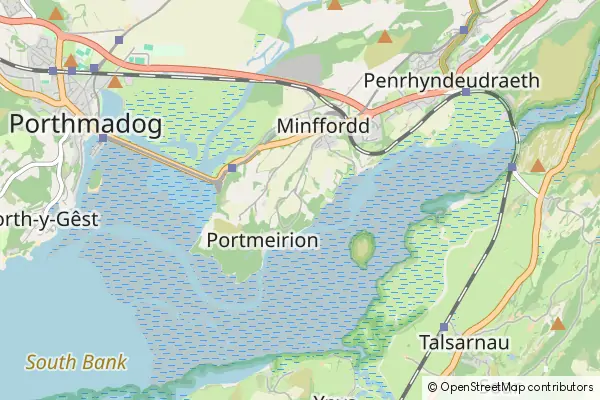 Mapa Portmeirion