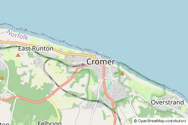 Mapa Cromer
